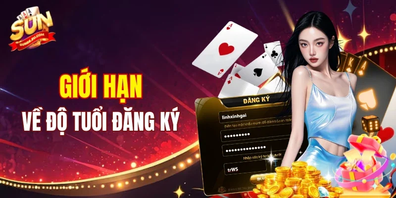 Giới hạn độ tuổi đối với việc đăng ký tài khoản